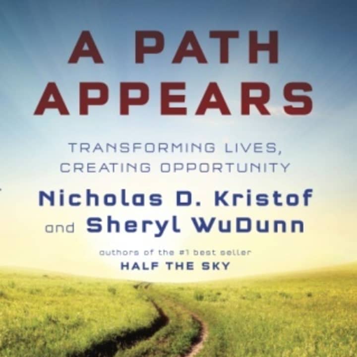 A Scarsdale couple will deliver a lecture on their new book, &quot;A Path Appears,&quot; on Nov. 6 at Scarsdale High School. 