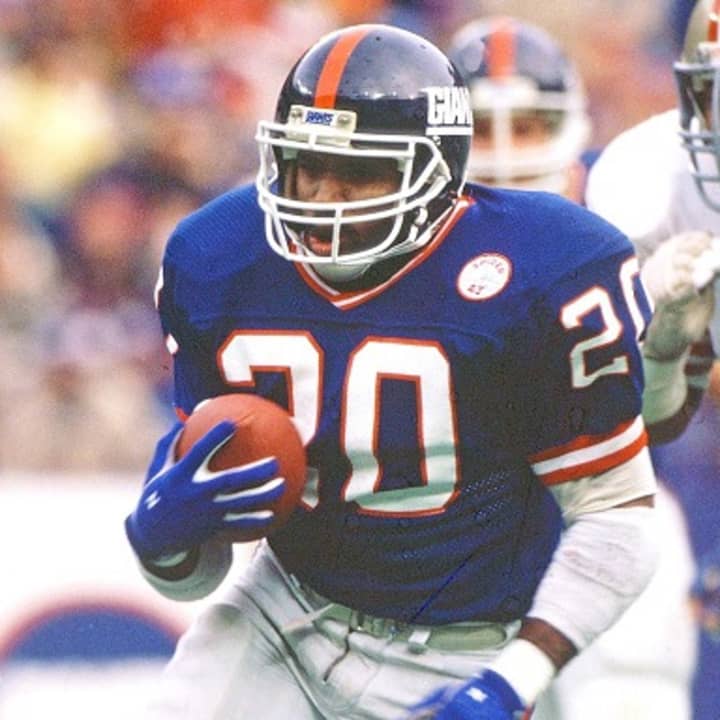 Joe Morris was a key player on the Giants team that won the Super Bowl in 1987.