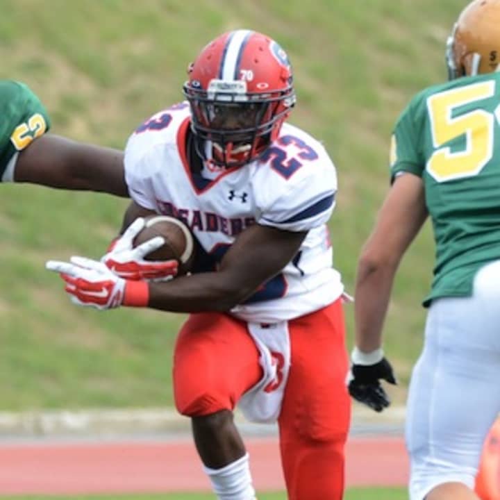Archbishop Stepinac running back Malcolm Major received his first college scholarship offer, from Division II Assumption College.