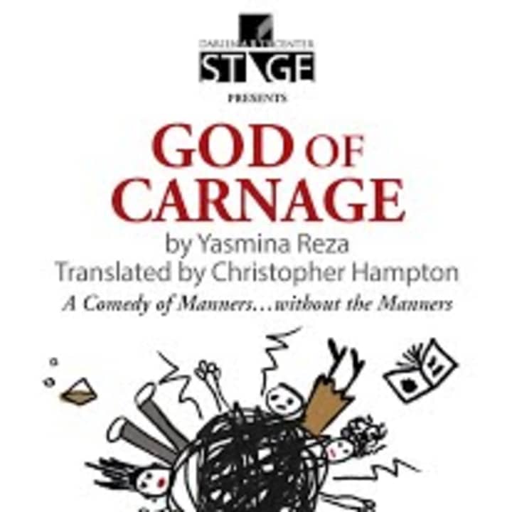 The Darien Arts Center will stage a three-week production of &quot;God of Carnage&quot; started Nov. 7. 