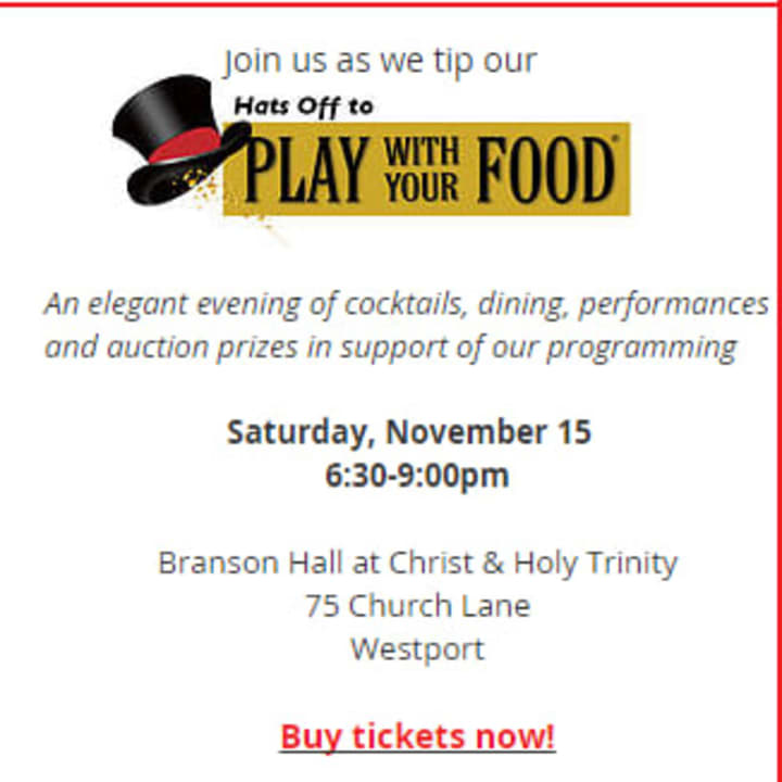 JIB Productions is hosting Play with Your Food Fun(d)raising Gala on Saturday, Nov. 15.