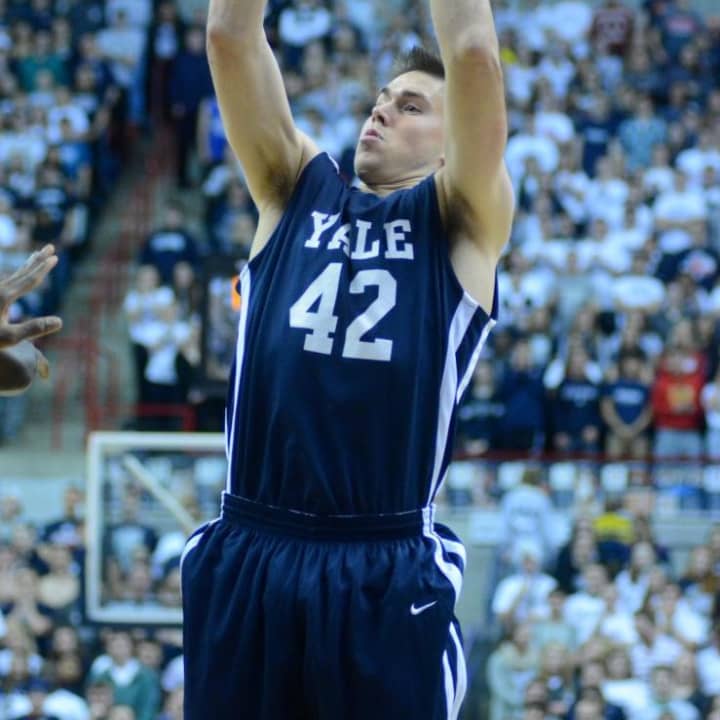 Matt Townsend of Chappaqua hit the game-winning basket for Yale University in a win last week against Vermont.