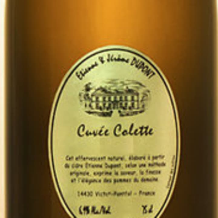 Etienne Dupont Cidre Cuvee Colette, a top-selling cider.