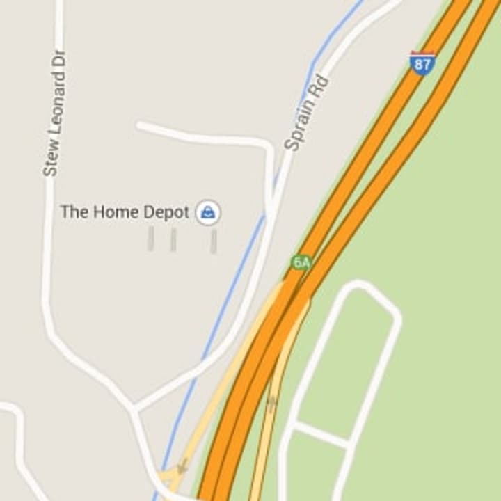A man was killed in a two-car crash near the Greenburgh-Yonkers border on Wednesday. 