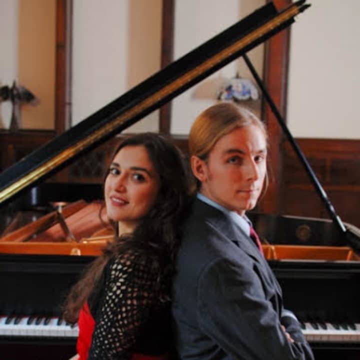 Pianists Matthew Harrison and Vlada Yaneva 