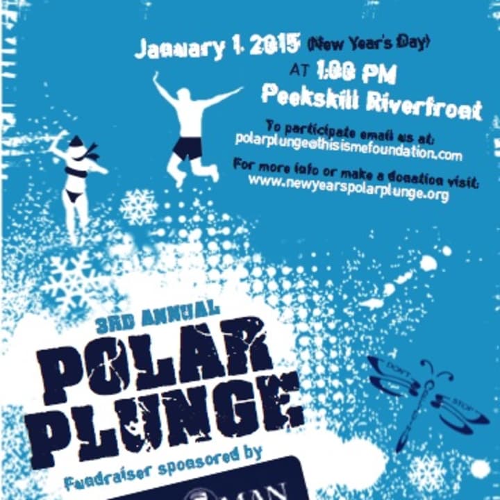 Peekskill hosts its Third Annual Polar Plunge Jan. 1, 2015.