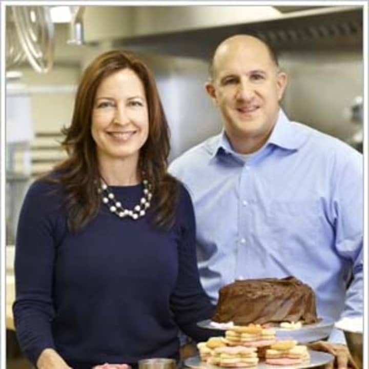 Debra Ponzek and Gregory Addonizio, owners of Aux Délices.