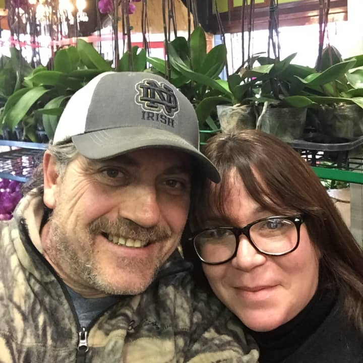 Bobby DeVivo and his wife, Millie, of Sutton Flowers.