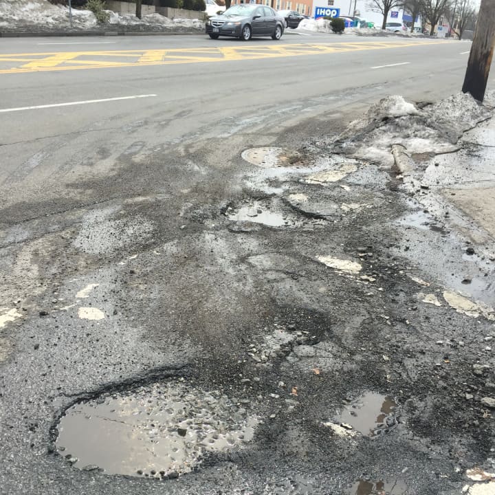 Potholes are not easy to escape this season.
