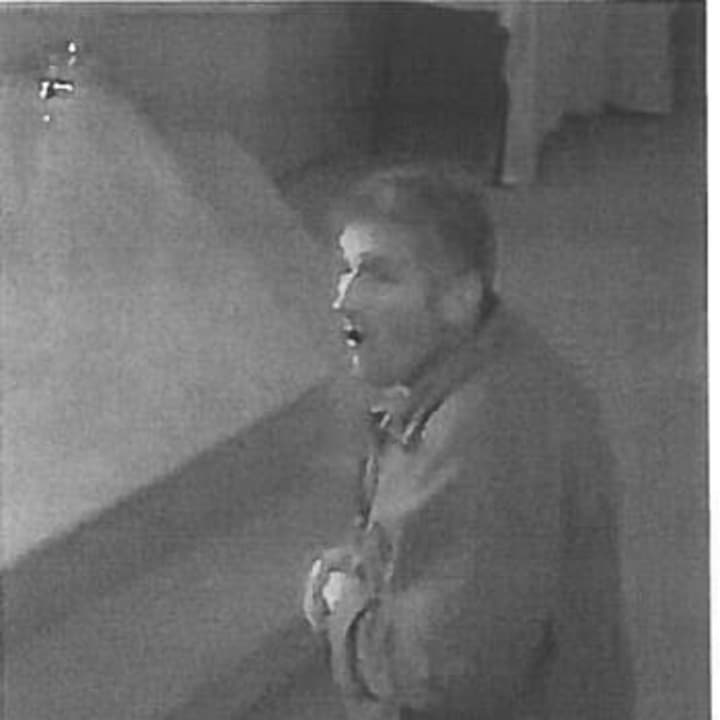 A possible suspect in the theft of a donation box from Our Lady of Fatima church in Wilton. The theft occurred on the weekend.
