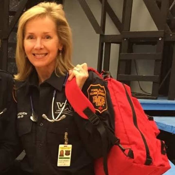 Larchmont Volunteer EMT Susan Matelich
