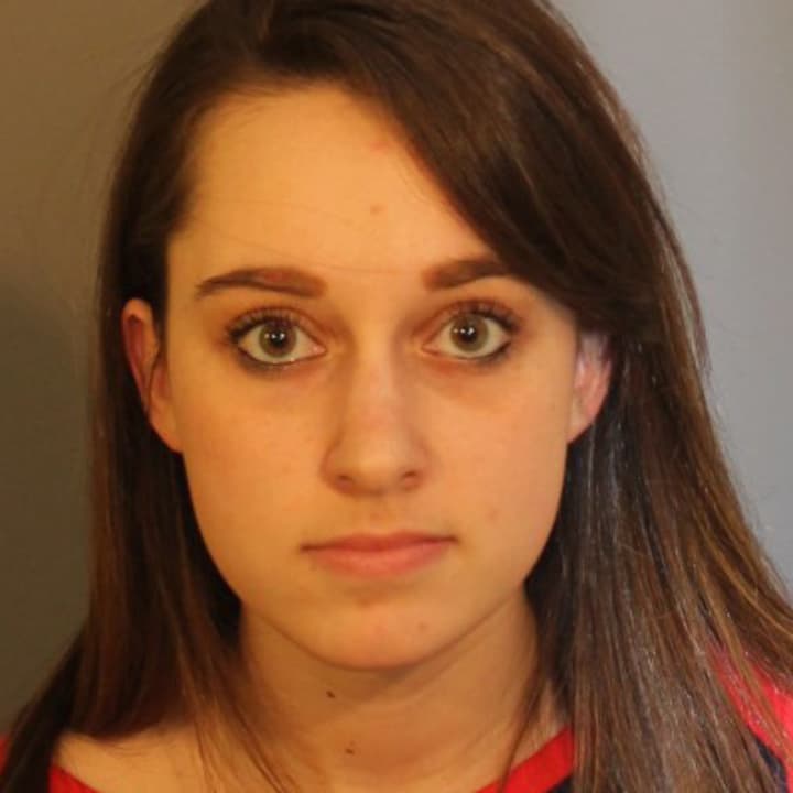 Kayla Mooney, 24, of Danbury was charged with second-degree sexual assault and distributing alcohol to a minor.