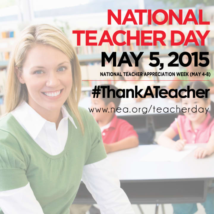 National Teacher Day will be celebrated on May 5. 
