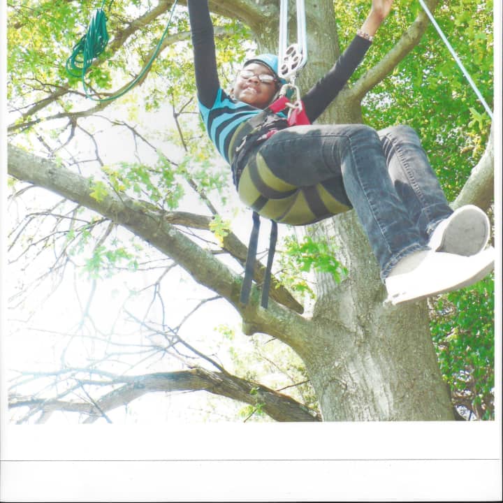 The Connecticut Tree Festival includes the junior arborist tree-climb. 