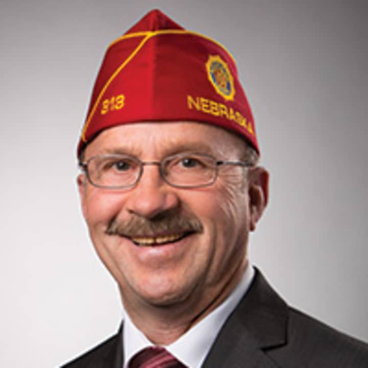 Michael D. Helm of Norcatur, Kan., national commander of the American Legion, will visit Norwalks Frank C. Godfrey Post 12 on Tuesday.