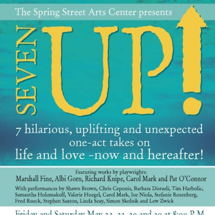 The Spring Streets Art Center is presenting Seven Up! at St. Johns Parish May 22, 23, 29 and 30.