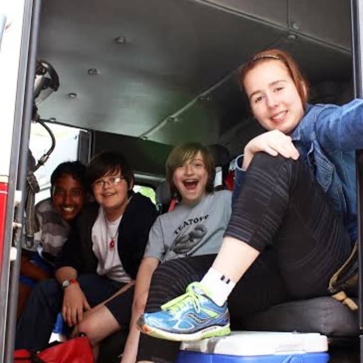 Blue Mountain Middle School students had an opportunity to learn about career opportunities from firefighters at their Career Day.