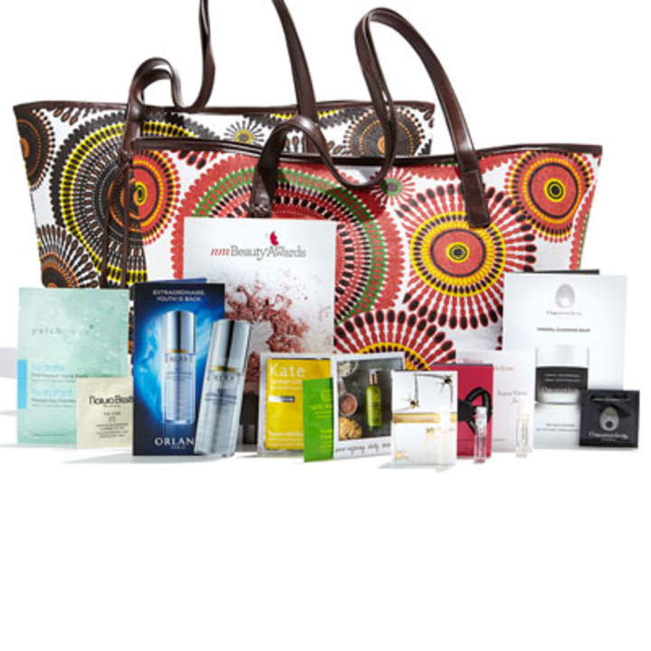Neiman Marcus customers will receive a tote with summer beauty samples with a fragrance or cosmetics purchase of $100 or more until Sunday.