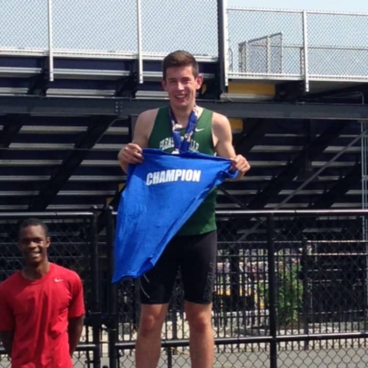 Pleasantville High School&#x27;s Patrick Watts won the Division 2 State Championship in the 800.