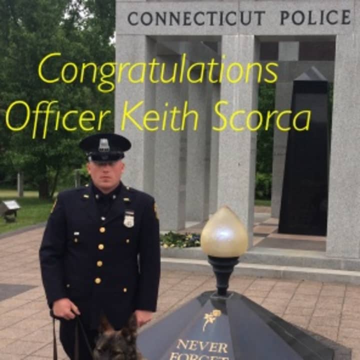 Greenwich policeman Keith Scorca and K-9 KATO recently graduated from the state&#x27;s canine training program.