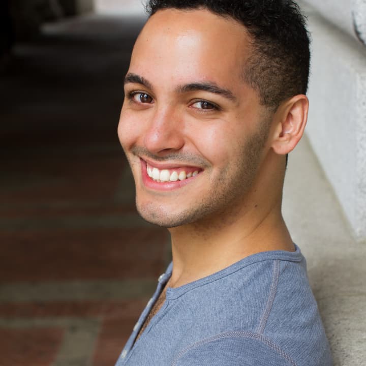 Gilbert D. Sanchez plays the role of Jesus in the Westchester Broadway Theatre&#x27;s production of &quot;Godspell.&quot;