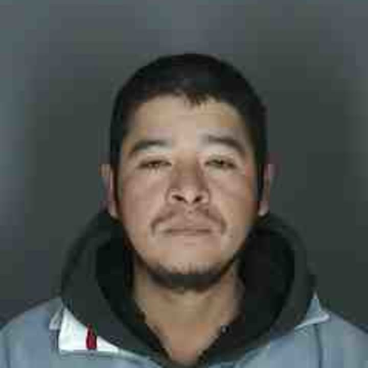 Christian Menbreno was arrested on a petit larceny charge for allegedly stealing $145 worth of sneakers in Port Chester. 