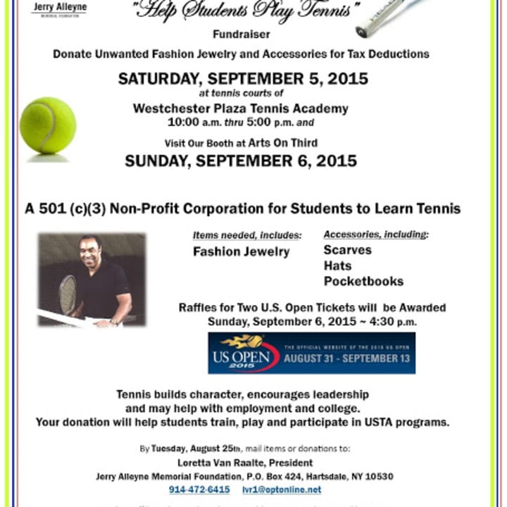 The Jerry Alleyne Memorial Foundation is having a fundraiser Sept. 5.