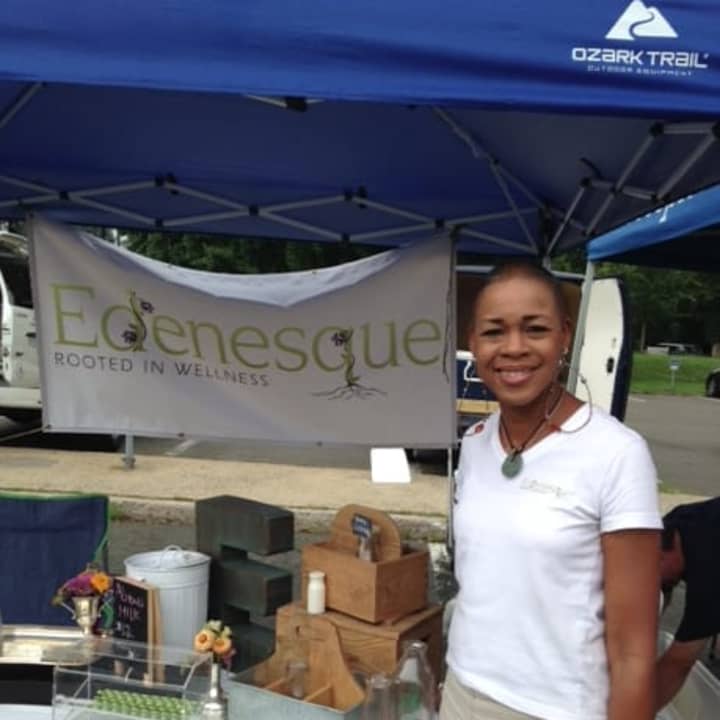There are an array of vendors at the Bronxville Farmers Market