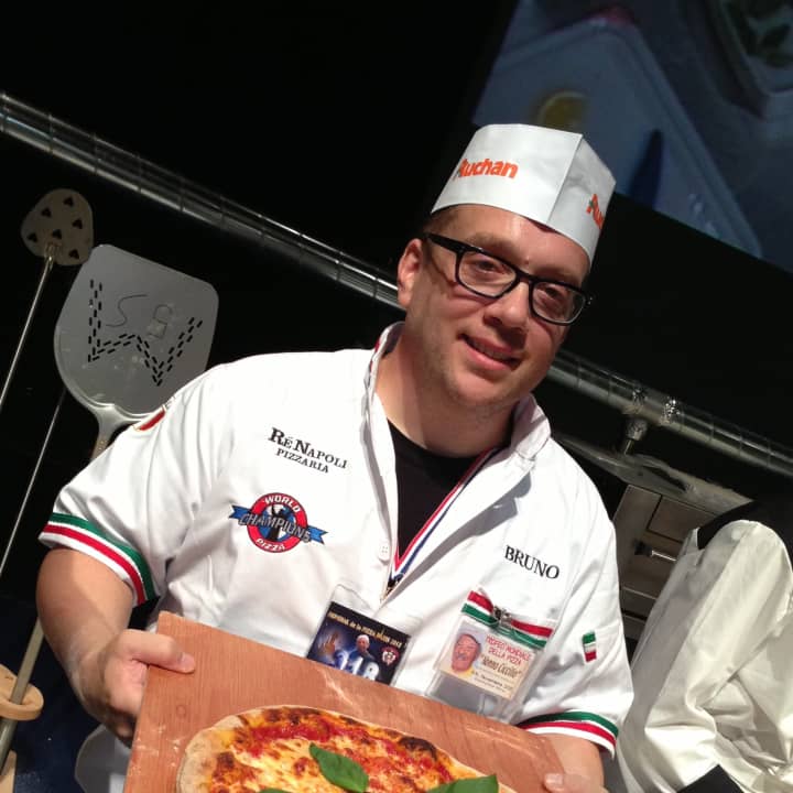 Ridgefield resident Bruno di Fabio, owner of ReNapoli in Old Greenwich, won the Pizza World Championship in Paris in November.