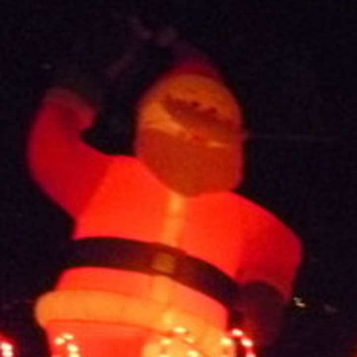 We found this Santa in Tarrytown.