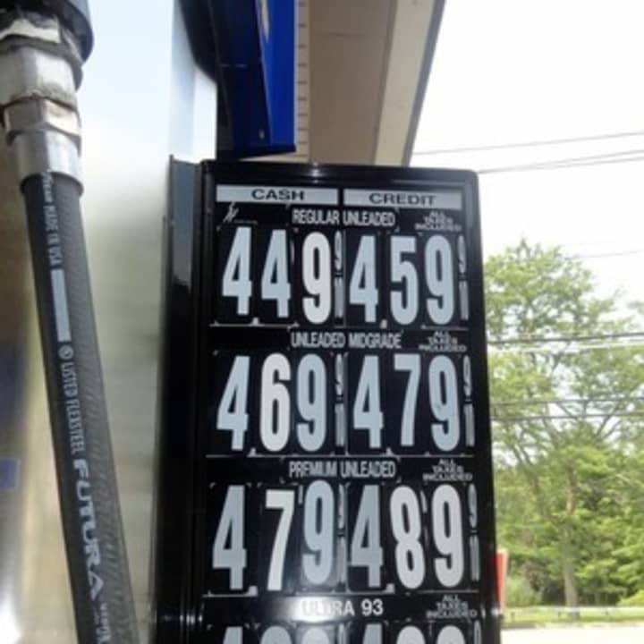 High gas prices hurt Ossining residents and businesses in 2012.