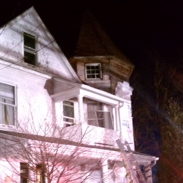 Ossining firefighters reported to a fire Tuesday.