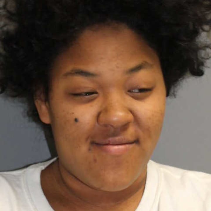 Sophie Larevoy, 19, was arrested by Norwalk police on burglary and larceny charges.