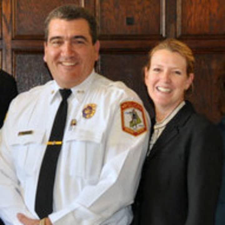Pound Ridge Police Chief Dave Ryan and Town Board member Ali Boak are members of the Westchester County Anti-Trafficking Task Force.