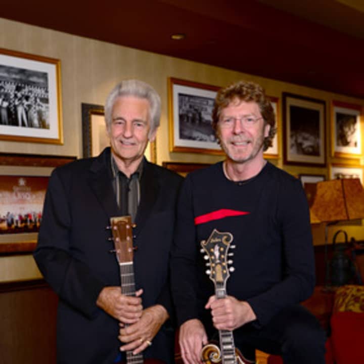 Bluegrass favorites Del McCoury and Sam Bush will perform at the Norwalk Concert Hall Sunday night. 