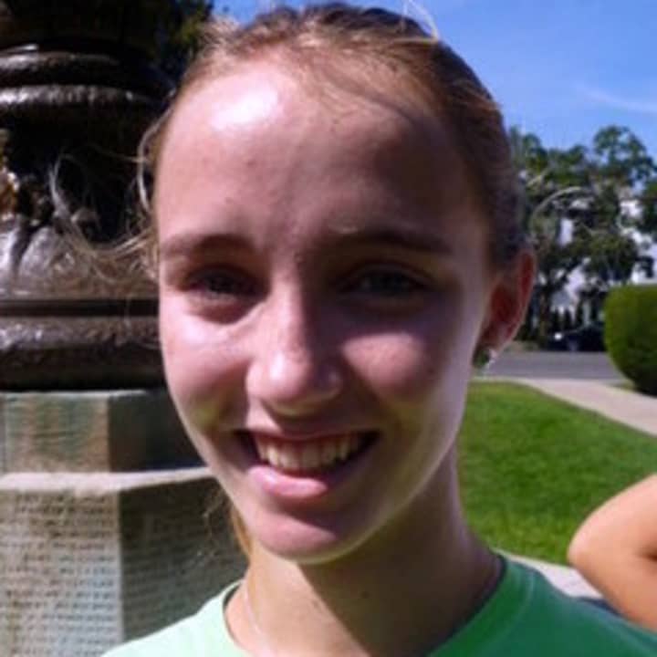 Bronxville High School track star Meredith Rizzo is The Bronxville Daily Voice Athlete of the Month for February.