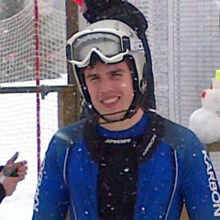 North Salem&#x27;s Eoghan Sweeney competes in the National Collegiate Ski Championships this week.