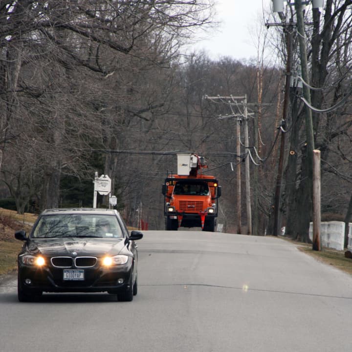 Mead Road in Waccabuc is among the roads that are being considered for striping.