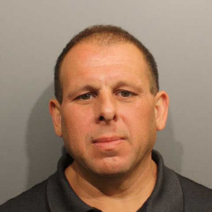 San Diego resident Frank Pellicci is facing charges in Wilton for allegedly threatening and harassing his ex-wife via text message. 