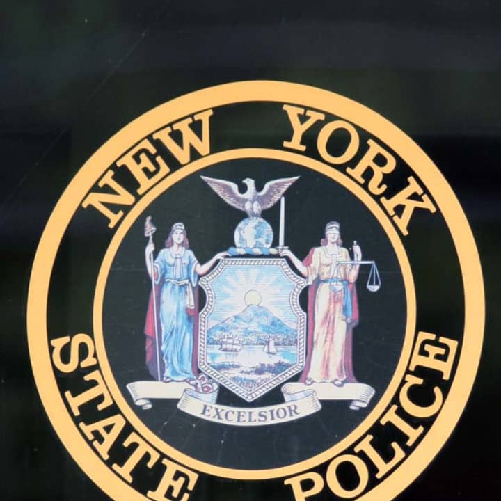 New York State Police charged Theresa Iacovino of Pound Ridge with possession of a weapon and unlawful possession of marijuana.
