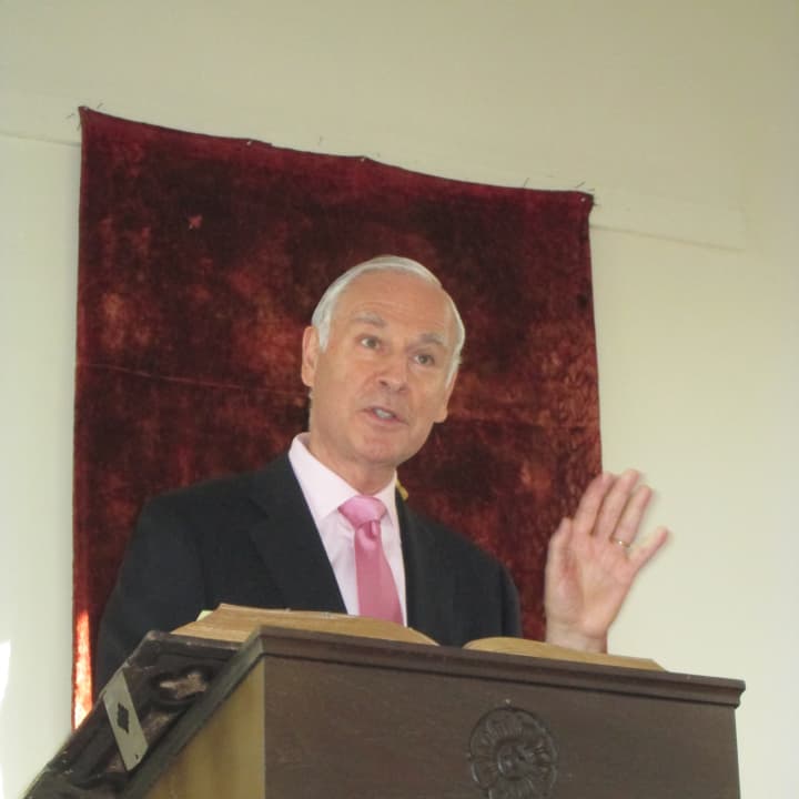 Chairman Emeritus of Young &amp; Rubicam Peter Andrew Georgescu recently visited St. Marys church of Bedford and North Castle as a guest speaker.