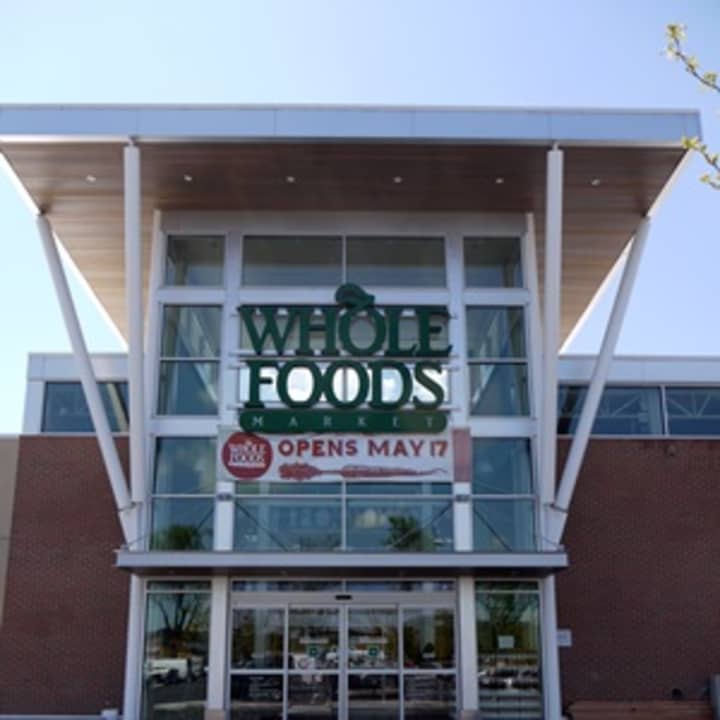 The Whole Foods in Danbury is located in the Shops At Marcus Dairy across from the Danbury Fair Mall.