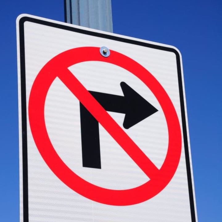 Westport will remove &quot;No Turn on Red&quot; signs from two town intersections