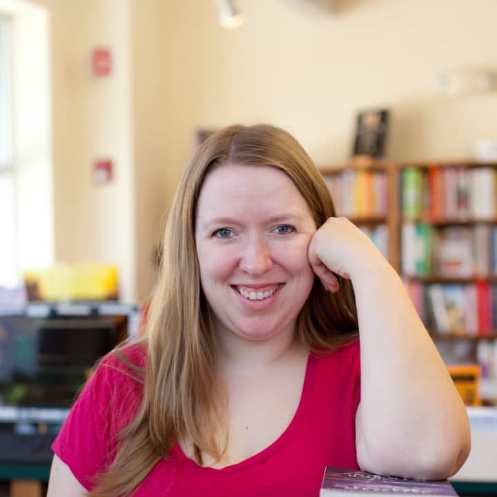 Suzanna Hermans, co-owner of Oblong Books in Rhinebeck.