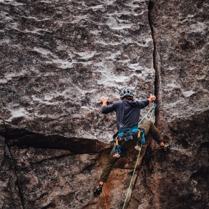 Peter Kittredge, of Whitinsville (not pictured) helped save his friend who fell while climbing Cathedral Ledge in the Barber Wall area in New Hampshire over the weekend after the man fell 50 feet, authorities said.