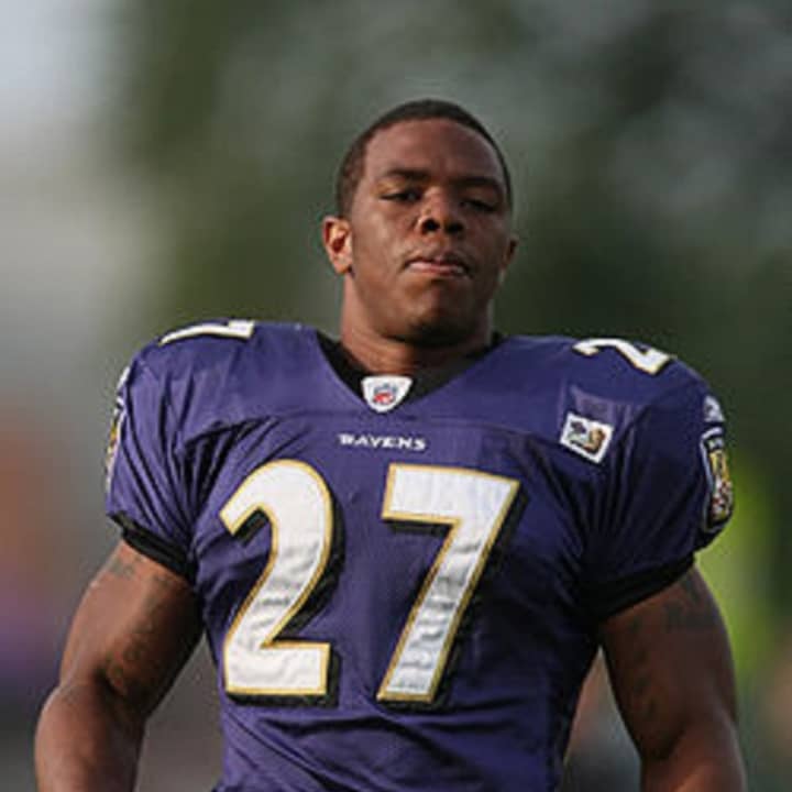 Ray Rice played some of his earlier days in football with the New Rochelle Youth Tackle League.