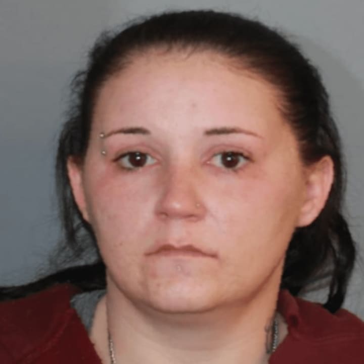 Ann Harris, 31, was arrested by New York State Police for grand larceny.