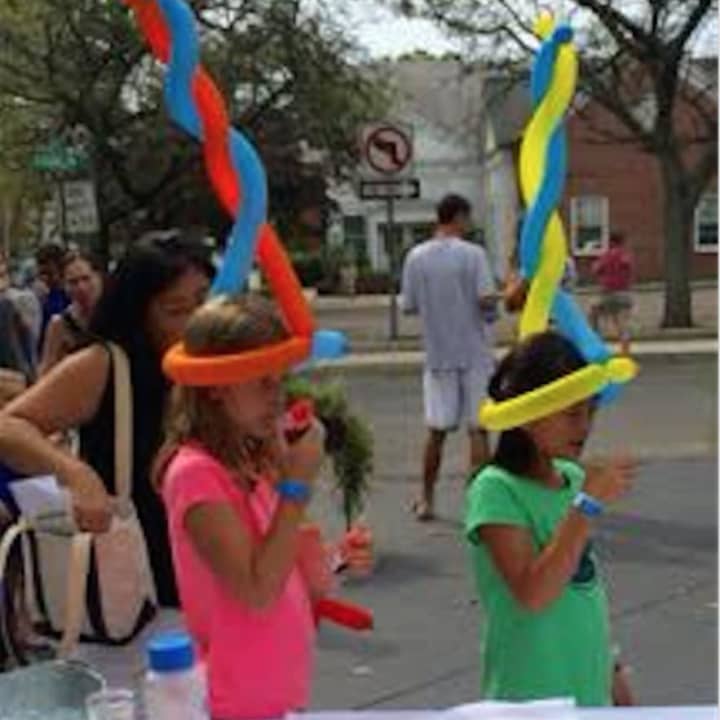 The Slice of Saugatuck, sponsored by the Westport Weston Chamber of Commerce, serves up fun for kids and adults of all ages in Westport on Sunday.