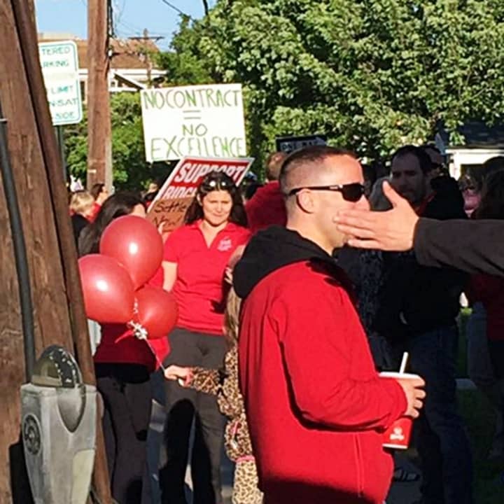 Ridgewood teachers are approaching a year without a contract, and they rallied in advance of last week&#x27;s BOE meeting, with other community members.