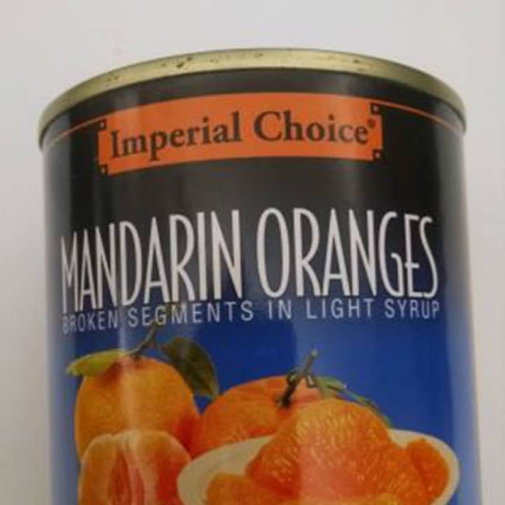 One lot of Imperial Choice Mandarin Oranges is being recalled because of the possiblity of damaged cans and spoiled fruit.
